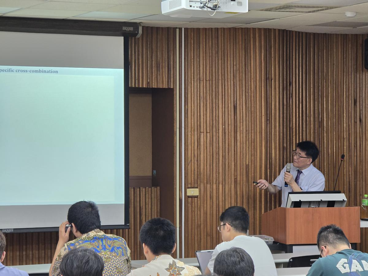 115/4/23邀請Dr. Sun-Hee Woo 禹仙熙 博士/Dr. Koki Homma 本間香貴 博士蒞臨參訪農藝系